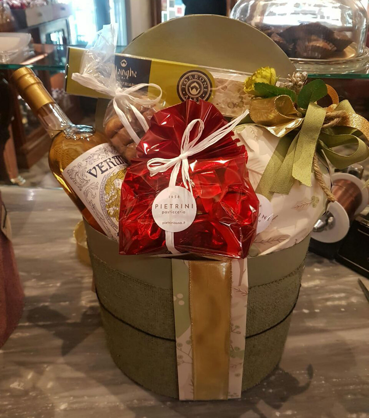 Confezioni di Natale alla Pasticceria Pietrini